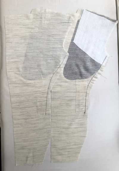 JE261 EXCY Original Entretela de Crina Acabada (Entretela de Crina Integral), Tipo Macio