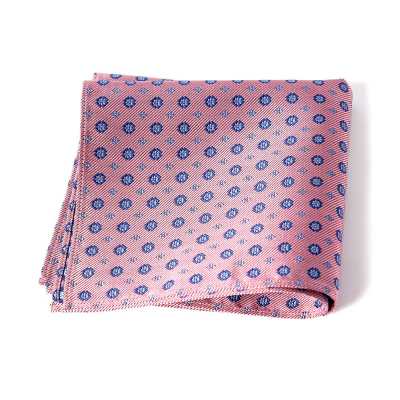 VCF-36 Lenço de bolso, tecido VANNERS, estampado, rosa