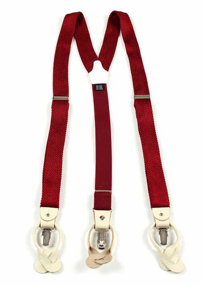 VAR-M3 BRETELLE&BRACES Suspensórios em malha tricot