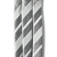 VAS-52 VANNERS Silk Ascot Gravata Stripe Silver[Acessórios Formais] Yamamoto(EXCY) subfoto