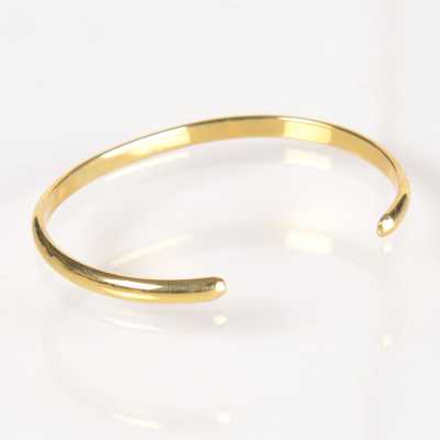 CO-B01-GD CODIS MAYA (Codis Maya) Pulseira oval dourada