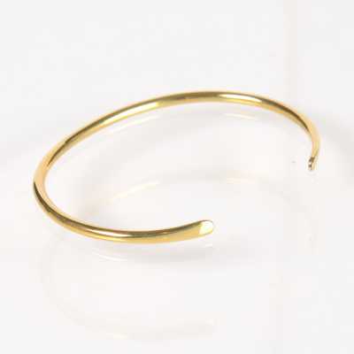 CO-B02-GD CODIS MAYA (Codis Maya) Pulseira fina dourada