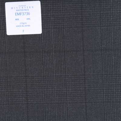 Masterpiece Collection Savile Row Yarn Count Series Glen Check Grey