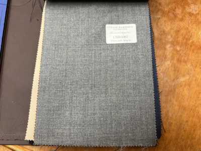 CNB1007 CANONICO Standard Super110's PERENNIAL Cinza-claro liso