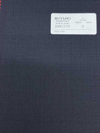 2MK1315 26SS MIYUKI Tecido MIYUKI ESSENTIALS ACTIVA Azul-marinho liso
