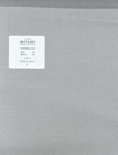 9MM0235 MIYUKI Formal Cinza-claro liso