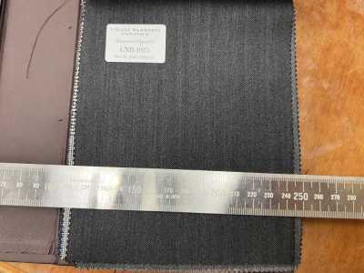CANONICO Padrão Super110's PERENNIAL Cinza Escuro com Listras Sombra