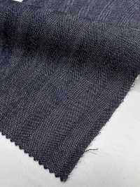 2ML2190 HERRINGBONE DENIM Padrão Tecido Azul Marinho[Têxtil] Miyuki Keori (Miyuki) subfoto