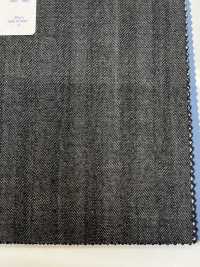 2ML2201 HERRINGBONE DENIM Carvão Céu Cinza Tecido Padrão[Têxtil] Miyuki Keori (Miyuki) subfoto