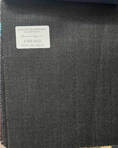 CNB1013 CANONICO Staple Super110's PERENNIAL Cinza Escuro Liso