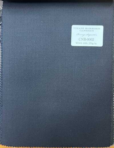 CNB0002 CANONICO Standard Super150's REVENGE azul-marinho escuro liso