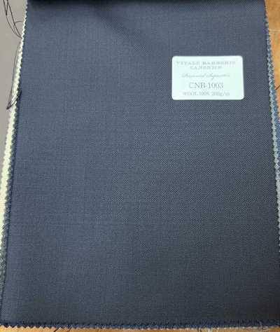 CNB1003 CANONICO Standard Super110's PERENNIAL Liso Azul-Marinho Escuro