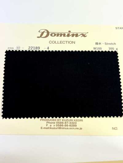 22189 Stretch impermeável DOMINX Coleção Standard Stretch repelente à água 5 cores
