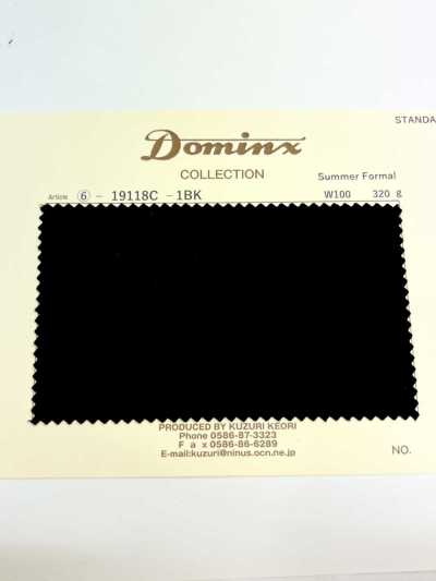19118C Traje formal de verão DOMINX (Dominx) Coleção Standard Tasser Preto