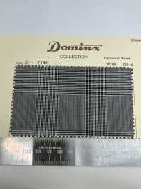 21961 Tasmânia Blend Wool DOMINX Standard Collection Lã De Alta Qualidade Glen Check[Têxtil] Lã Katsuragi (DOMINX) subfoto