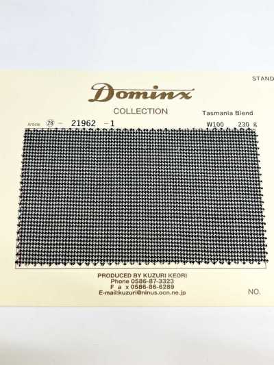 21962 Lã Mistura Tasmania DOMINX Coleção Standard Lã Fina Pied-de-poule
