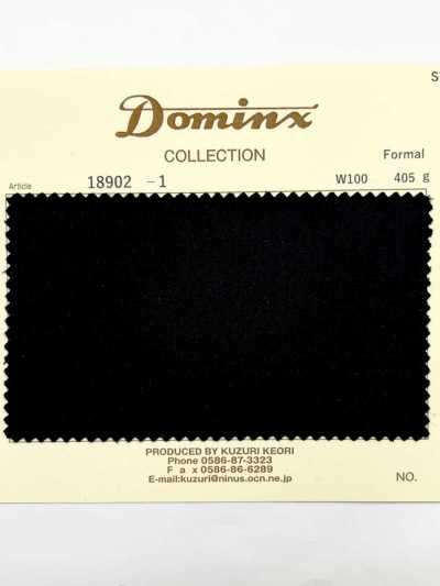 18902 Formal DOMINX (Dominkusu) Coleção Padrão Leve de Alta Densidade Doeskin Preto