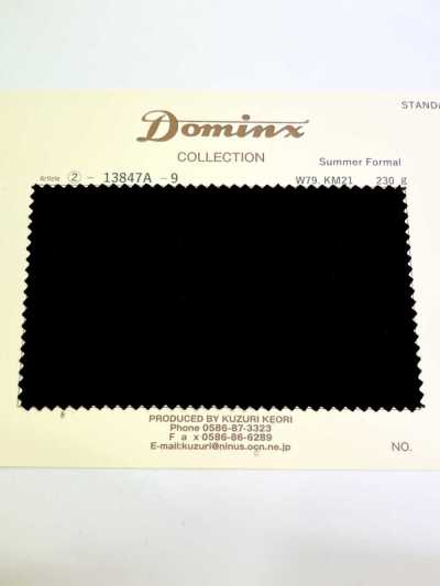 13847A Formal de Verão DOMINX (Dominx) Coleção Standard Mohair de Cabrito Preto Profundo