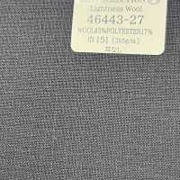 46443-27 25SS MELHOR SELEÇÃO [Lightness Wool] Lightness Wool Dark Navy Sem Padrão[Têxtil] Kunishima Co., Ltda. subfoto