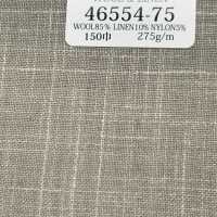 46554-75 25SSHERDREX [WOOL&LINEN] Lã E Linho Tecido Bege[Têxtil] Kunishima Co., Ltda. subfoto