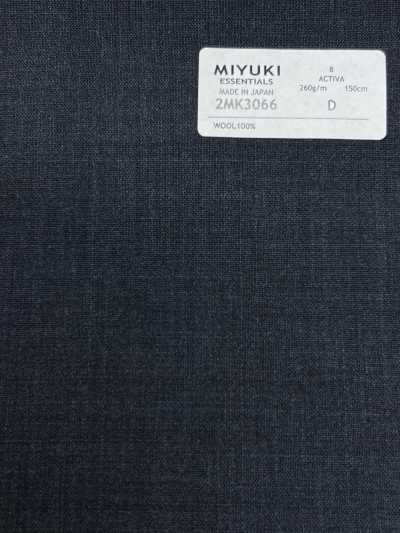 2MK3066 26SS MIYUKI Tecido MIYUKI ESSENTIALS ACTIVA Azul-marinho liso
