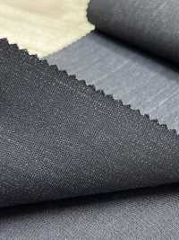 NMAFD008-038 NIKKE WOOL DENIM Preto Sem Padrão Fio Único 120 Fios Únicos[Têxtil] Níquel subfoto