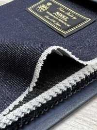 896S4311-38 NIKKE NIKKE DENIM Azul Marinho Sem Padrão Fio Único 140 Fio Único[Têxtil] NIKKE subfoto