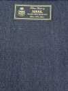 896S4311-38 NIKKE NIKKE DENIM Azul Marinho Sem Padrão Fio Único 140 Fio Único
