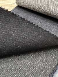 NMAFD009-51 NIKKE NIKKE DENIM Preto Sem Padrão Fio Único 120 Fios Únicos[Têxtil] NIKKE subfoto