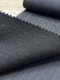 NMAFD009-81 NIKKE WOOL DENIM Preto Sem Padrão Fio Único 120 Fios Únicos[Têxtil] Níquel subfoto