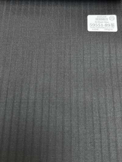 59551-89 26AW HERDREX [Brilliant Max] Brilhante Max Listrado Sombra Marrom Escuro