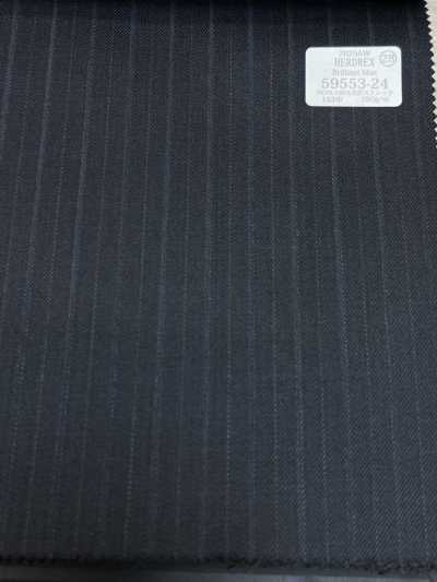 59553-24 26AW HERDREX [Brilliant Max] Listras alternadas azul-marinho escuro