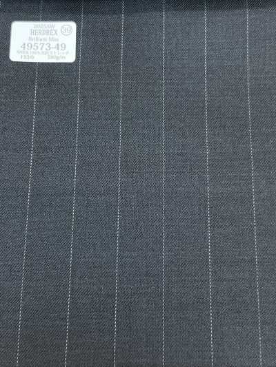 49573-49 26AW HERDREX 【Brilliant Max】 Cinza-carvão com listras largas