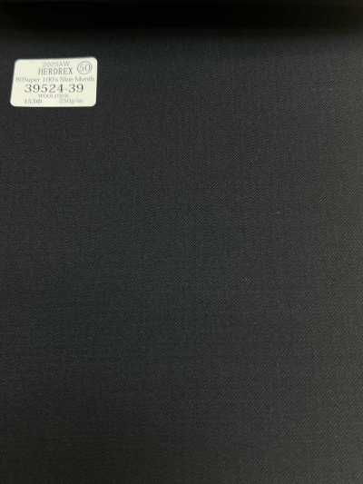 39524-39 26AW HERDREX [80 SUPER 100'S NINE MONTH] Azul-marinho liso