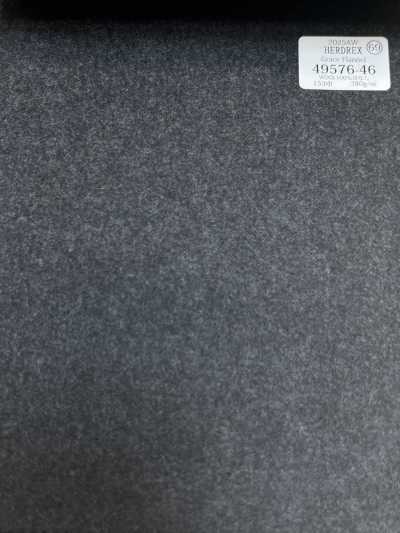 49576-46 26AW HERDREX [Flanela Grace] Cinza Carvão Liso