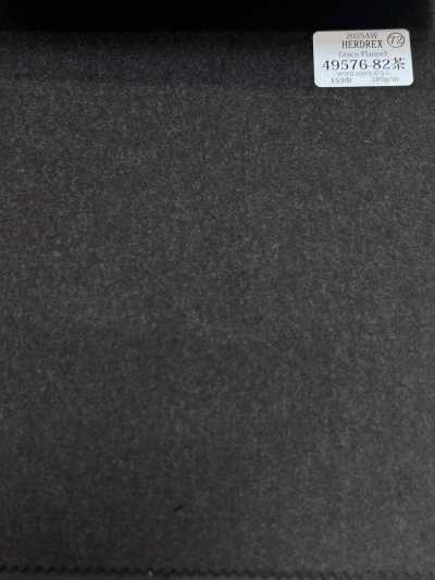 49576-82 26AW HERDREX [Grace Flannel] Flanela Grace Marrom Liso