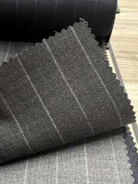09402-59 25AW MELHOR SELEÇÃO [davaumi] Davaumi Charcoal Heaven Gray Chalk Stripe[Têxtil] Kunishima Co., Ltda. subfoto