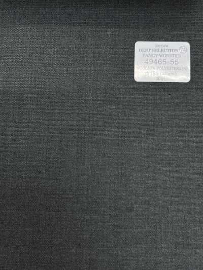 49465-55 26AW BEST SELECTION [FANCY WORSTED] Fancy Worsted Cinza Liso