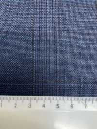 55CN5524 CANONICO TRADICIONAL LÃ PENTEADA 21μ Azul Marinho Xadrez Glen[Têxtil] CANÔNICO subfoto