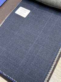 55CN5532 CANONICO PERENNIAL SUPER110'S Navy Glen Check[Têxtil] CANÔNICO subfoto