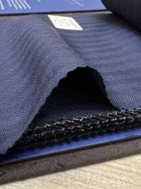 55CN5551 CANONICO PERENNIAL SUPER110'S Navy Shadow Stripe[Têxtil] CANÔNICO subfoto