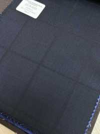 55CN5555 CANONICO PERENNIAL SUPER110'S Navy Shadow Pane[Têxtil] CANÔNICO subfoto