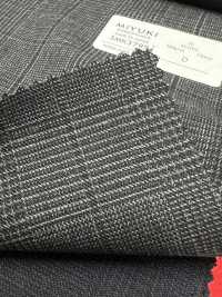 3MK3795 25AW ACTIVA Glen Check Charcoal Heaven Gray[Têxtil] Fábricas De Lã Miyuki subfoto