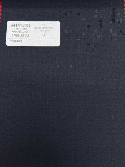 5MK0090 MIYUKI EVER WOOL (Miyuki Ever Wool) Azul-marinho liso
