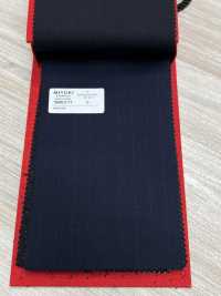 5MK0171 MIYUKI EVER WOOL Listrado Azul Marinho[Têxtil] Fábricas De Lã Miyuki subfoto