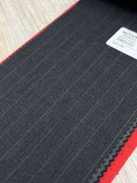5MK0182 MIYUKI EVER WOOL Listrado Cinza Carvão Céu[Têxtil] Fábricas De Lã Miyuki subfoto