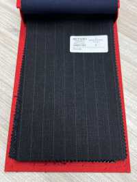 5MK0182 MIYUKI EVER WOOL Listrado Cinza Carvão Céu[Têxtil] Fábricas De Lã Miyuki subfoto