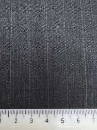 5MK0193 MIYUKI EVER WOOL Listrado Cinza[Têxtil] Fábricas De Lã Miyuki subfoto