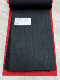 5MK0193 MIYUKI EVER WOOL Listrado Cinza[Têxtil] Fábricas De Lã Miyuki subfoto