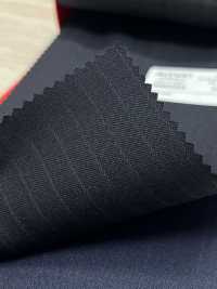 5MK0204 MIYUKI EVER WOOL Shadow Stripe Azul Marinho Escuro[Têxtil] Fábricas De Lã Miyuki subfoto